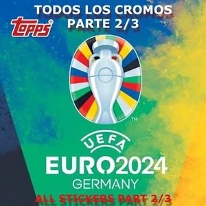 TOPPS UEFA EURO 2024 GERMANY TODOS LOS CROMOS PARTE 2/3 - Picture 1 of 243