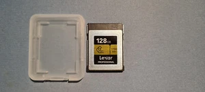 CFexpress Lexar tipo B 128GB GOLD SSD come NUOVA - Foto 1 di 1