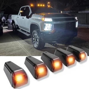 5x Luces LED solares inalámbricas para techo de cabina para camiones para Chevy Silverado 2500HD - Imagen 1 de 12