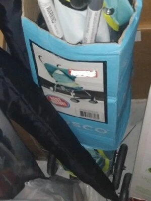 Cosco Umbrella Stroller with Canopy, Teal & Yellow~ Brand New  - Image 1 of 2