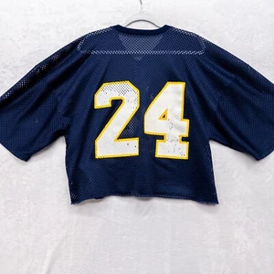 Maglia maglia calcio vintage Champion made in USA Crop Bulldogs taglia XL - Foto 1 di 4