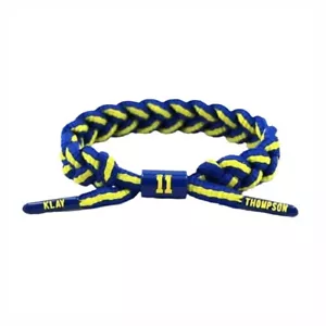 1PC Klay Thompson 11 GSW Braided Wristband Bracelet Adjustable - Picture 1 of 2