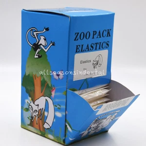 15 Größen Zahn Kieferorthopädische Gummibänder Elastisch Latex Zahnspangen 3,5/5,0/6,5 Unzen - Bild 1 von 31