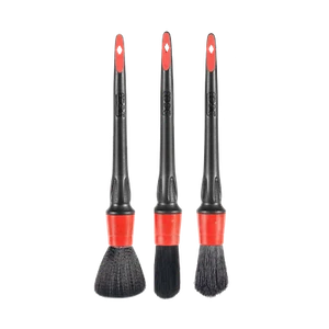 SGCB 3 Pcs Pro Soft Car Detailing Brush Set Boars Hair Polyester Static Duster - Picture 1 of 29