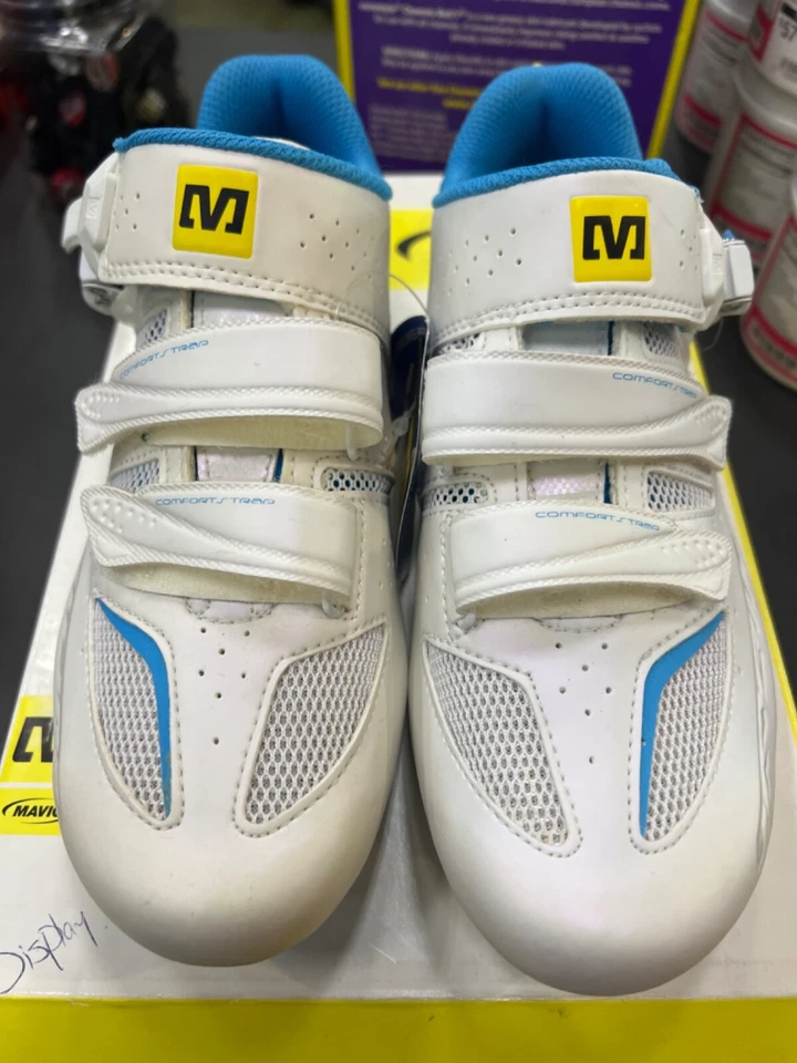 Zapato de carretera Mavic Ksyrium Elite W para mujer blanco/azul 39 1/3 EU/US 7,5 369301 Foto 1 de 3