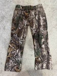Carhartt Boys RealTree X-Tra Camo Hunting Cargo Pants Jeans 8 Youth - Picture 1 of 5