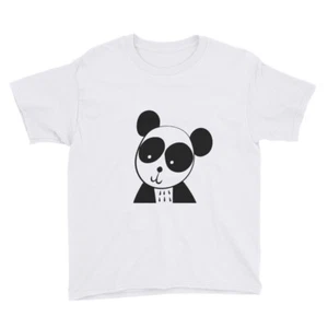 Youth Short Sleeve T-Shirt - Mr Panda - Picture 1 of 6