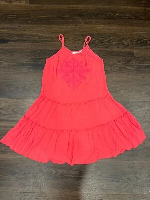 Vestido de verano coral Cato 10/12 para niñas Foto 1 de 4