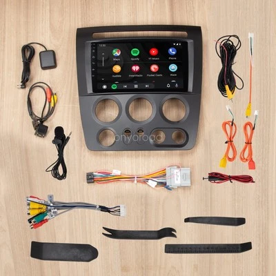 Android 13 Carplay Auto Car Stereo Radio GPS Navi Camera For 2005-2010 Hummer H3 - Image 1 of 4