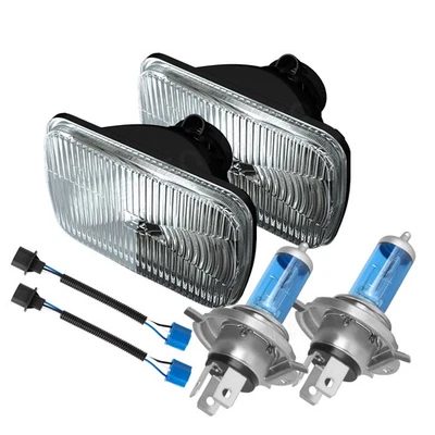 Par de faros halógenos de haz alto/bajo de 7x6" Topkick para GMC Safari C6500 C7500 Foto 1 de 4