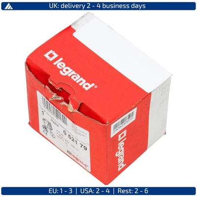 52179 LEGRAND, Half-inc.ctd kst 200V 16A 2P+A adjustment for ML socket, 52179... - Image 1 of 4