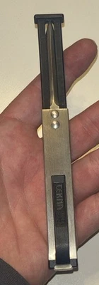 Tekna Micro-Cuchillo T-6000S Funda Retráctil, MUY LIMPIO, De Colección Raro, 1980 Foto 1 de 4