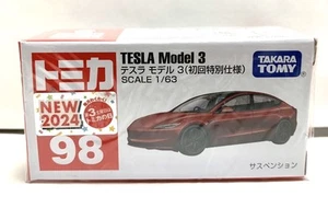 Takara Tomy / Tomica No.98 Tesla Model 3 Limited Color / 1:63 - Picture 1 of 5