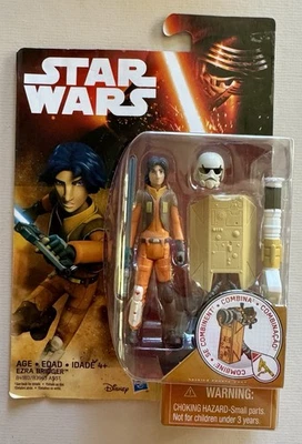 Figura de acción Hasbro Star Wars Rebels Ezra Bridger 3,75" NUEVO sellado 2015 nuevo sin usar, en caja Foto 1 de 4