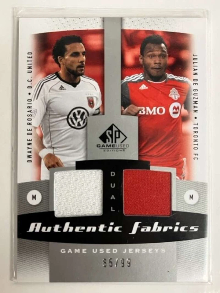 2011 SP Game Used Upper Deck Soccer Jersey Relic or Autographs Pick From List - Image 1 of 1
