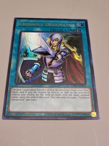 Yugioh Crossout Designator RA02-DE063 Ultra Rare 1. Auflage Near Mint - Bild 1 von 4