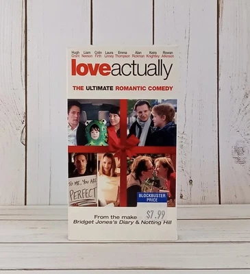 Love Actually VHS Tape 2003 Classic Christmas Romantic Comedy Liam Neeson - Image 1 of 4