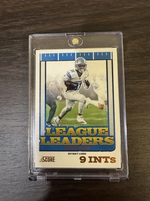 2025 Score - League Leaders Kerby Joseph #7 - Image 1 of 2