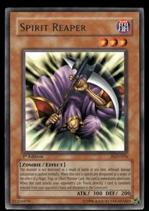 Yugioh! Spirit Reaper PGD-076 Rare 1st Ed VINTAGE HP - Picture 1 of 2