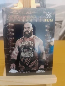 WWE Topps 2025 Chrome Cactus Jack Braun Strowman Famed Phantoms Black /10 - Bild 1 von 3
