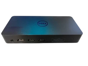 Dell USB 3.0 Ultra HD 4K Triple Display Docking Station D3100 with AC Adapter - Picture 1 of 11