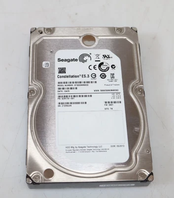 Seagate Constellation ES.3 ST3000NM0033 3.5" 3TB SATA III 6Gbp/s Hard Drive - Image 1 of 3