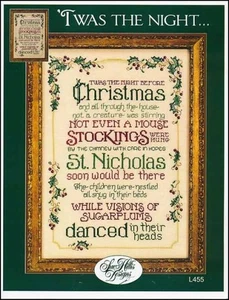 'Twas The Night... by Sue Hillis cross stitch pattern - Picture 1 of 1