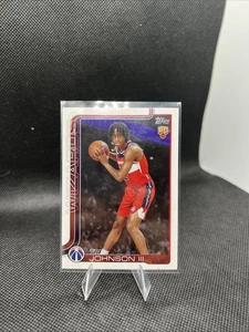 2025-26 Topps Basketball NBA Flagship Rookie RC TRE JOHNSON III #206 - Bild 1 von 2