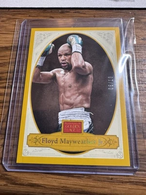 Antología de combate Panini 2025 Floyd Mayweather #6 de 10 Edad de oro Foto 1 de 4