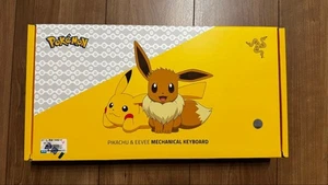 Razer Pokémon Eevee BlackWidow TKL Mechanical Keyboard Green Switch Wired NEW - Picture 1 of 3