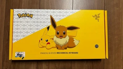 Razer Pokémon Eevee BlackWidow TKL Mechanical Keyboard Green Switch Wired NEW - Image 1 of 3