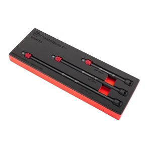 Powerbuilt 3 Piece Quick Release 3/8-Inch Drive Extension Bar Set - 643067ECE - Picture 1 of 8
