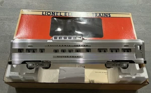 Lionel 6-19124  CALIFORNIA ZEPHYR   "SILVER COLT" VISTA DOME CAR  Ex - Picture 1 of 7