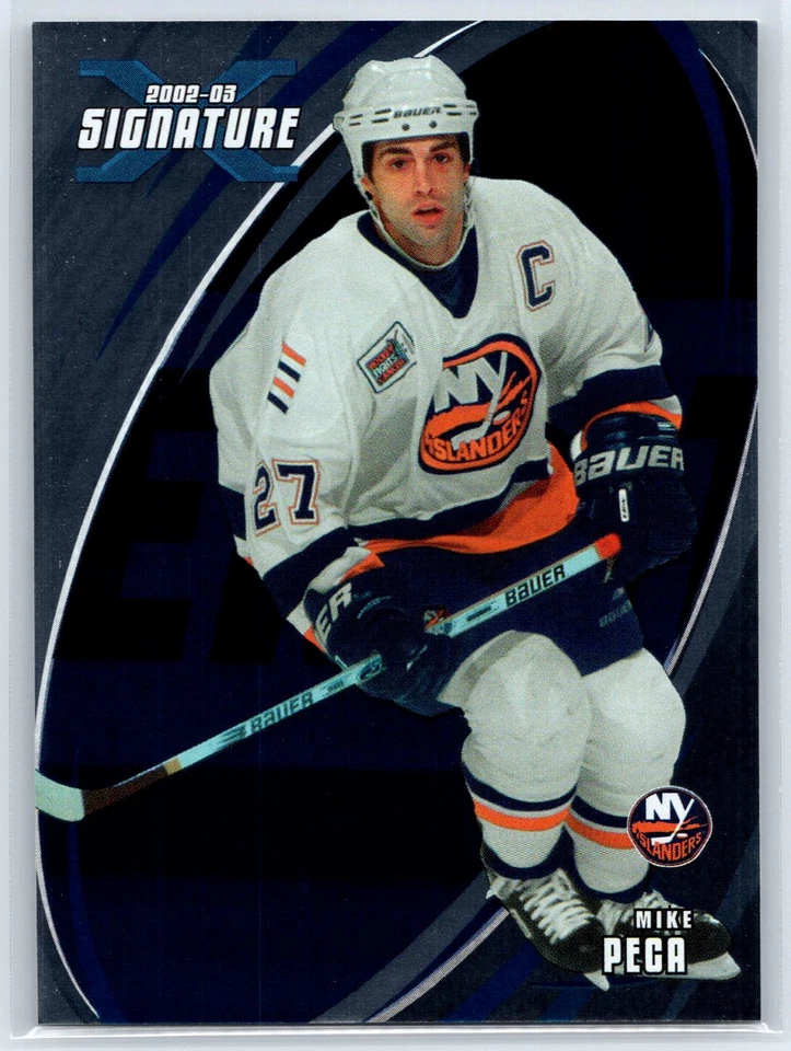 2002-03 Be a Player Signature Series Mike Peca New York Islanders #132 - Image 1 of 2