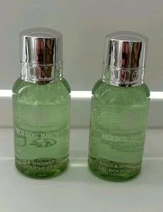 2 X MOLTON BROWN Infusing Eucalyptus Bath & Shower Gel 30ml - Picture 1 of 2