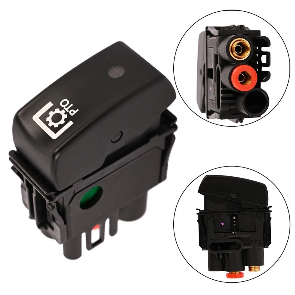 Black New Valve Control Switch Easy Installation Practical Replacement - Image 1 of 4