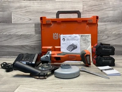 Husqvarna HG125-B Kit Amoladora Inalámbrica 5", 18V, Con Estuche, 2 Baterías (A1D020041) Foto 1 de 4