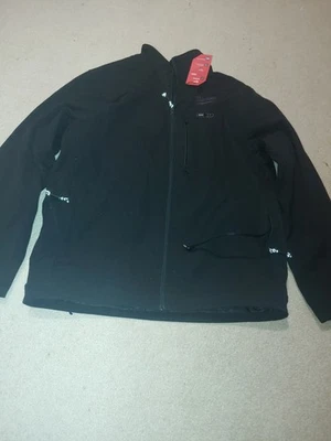 Milwaukee Men's XL  M12 12V TOUGHSHELL Black Heated  GEAR Jacket - No Battery. - Image 1 of 3