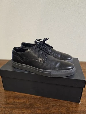Tenis de vestir Allen Edmonds Howard Derby de cuero negros para hombre talla 11 Foto 1 de 4