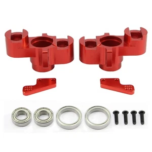 Front Steering Blocks Red for Arrma KRATON NOTORIOUS OUTCAST 6S EXB Upgrades - Picture 1 of 7