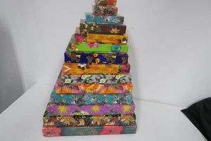 Vintage 15 Caja Navidad Caja Original Años 60 Navidad - Decoración - Imagen 1 de 14