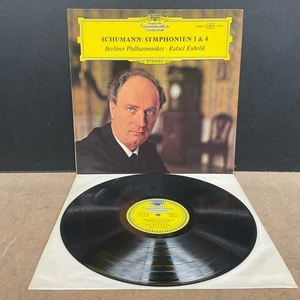 Robert Schumann Symphonien 1 & 4 Berliner Philharmoniker Rafael Kubelik Vinyl - Picture 1 of 2