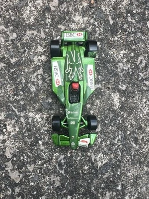 Hot Wheels 2000 McDonald’s Jaguar HSBC Formula 1 Racing Car Green — 第 1/4 张图片