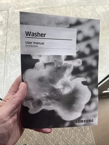 Washing Machine Manual WF45R6300A Samsung New Free Shipping - Picture 1 of 3