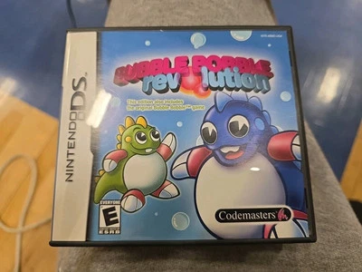 Bubble Bobble Revolution (Nintendo DS, 2006) Complete Manual Has Signs Of Wear  - Image 1 of 4