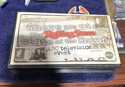 Where Its At : The Rolling Stone State of the Union VHS (1998) ABC TV Aircheck - Image 1 of 4