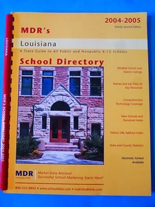 MDR's Schulverzeichnisse, 2004-2005: Louisiana (2004, Taschenbuch) - Bild 1 von 2