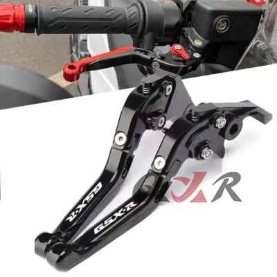 Palancas de embrague de freno ajustables para Suzuki GSX-R GSXR 600 750 1000 K1-K11 K10 K9 Foto 1 de 4