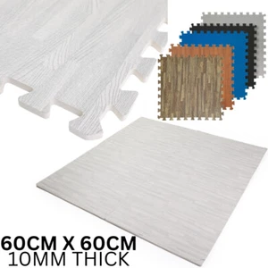Extra Thick Interlocking Soft Foam Floor Mats EVA Rubber Yoga Tiles Gym Flooring - Picture 1 of 25