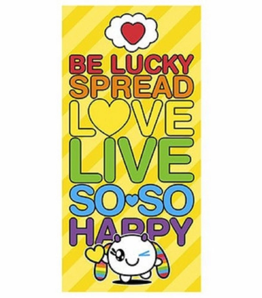So So Happy Be Lucky Spread Love Live Cumpleaños Fiesta Calcomanías Cuaderno Foto 1 de 1
